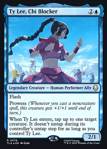 Ty Lee, Chi Blocker - tla Spoiler