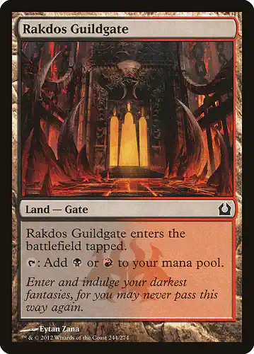 Rakdos Guildgate - rtr Spoiler