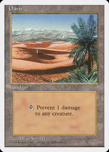 Oasis - 4ed Spoiler