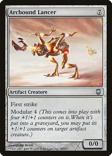 Arcbound Lancer - dst Spoiler