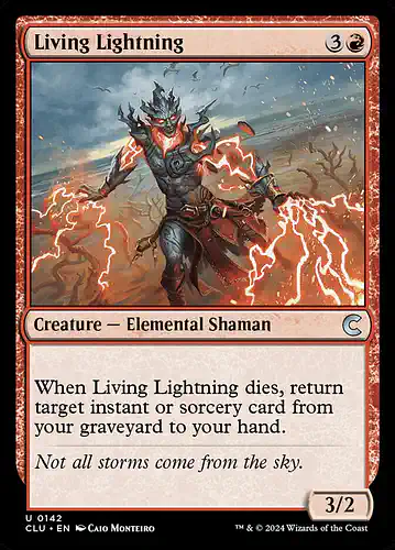 Living Lightning - clu Spoiler