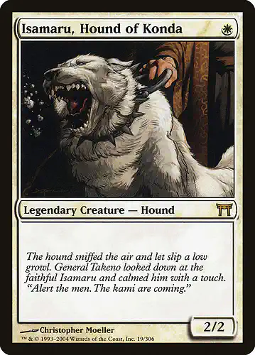 Isamaru, Hound of Konda - chk Spoiler