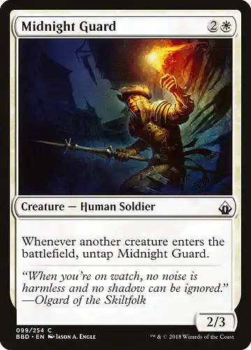 Midnight Guard - bbd Spoiler