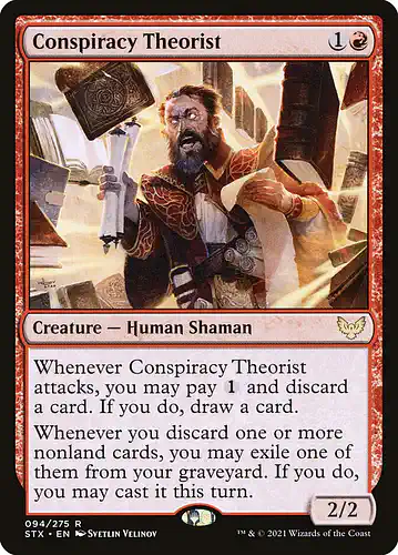 Conspiracy Theorist - stx Spoiler