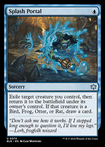 Splash Portal - blb Spoiler