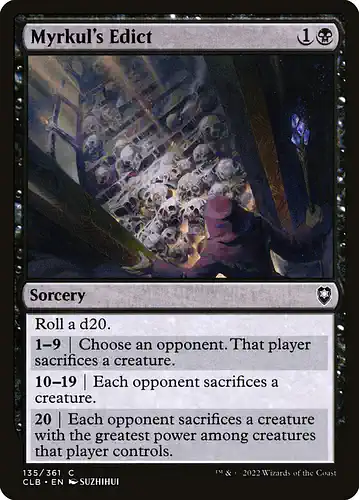 Myrkul's Edict - clb Spoiler