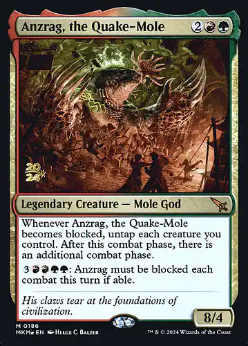 Anzrag, the Quake-Mole - mkm Spoiler
