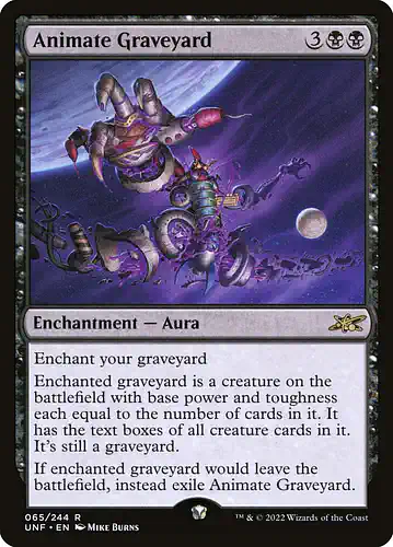 Animate Graveyard - unf Spoiler