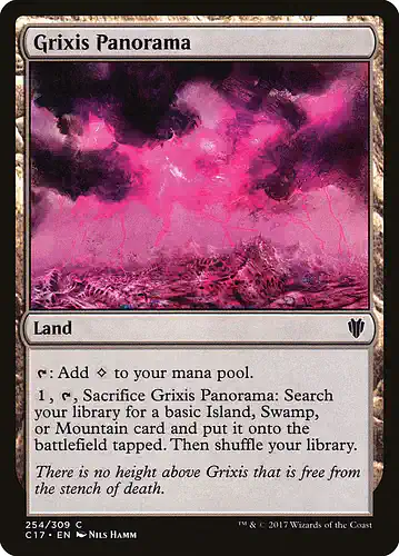 Grixis Panorama - c17 Spoiler