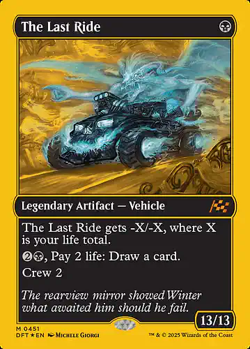 The Last Ride - dft Spoiler