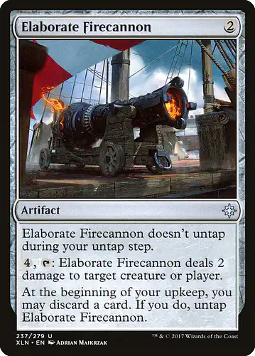 Elaborate Firecannon - xln Spoiler