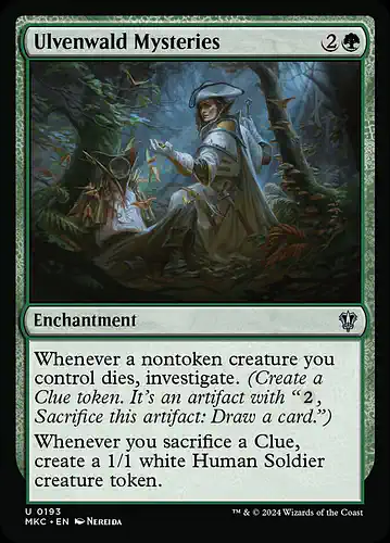 Ulvenwald Mysteries - mkc Spoiler