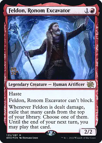 Feldon, Ronom Excavator - bro Spoiler