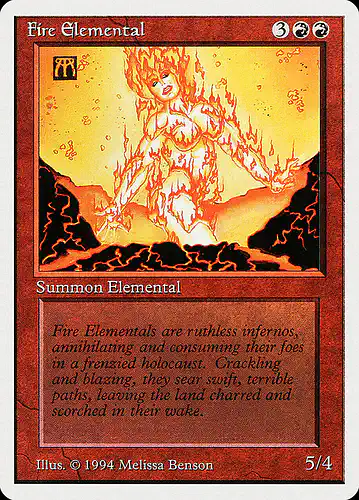 Fire Elemental - sum Spoiler