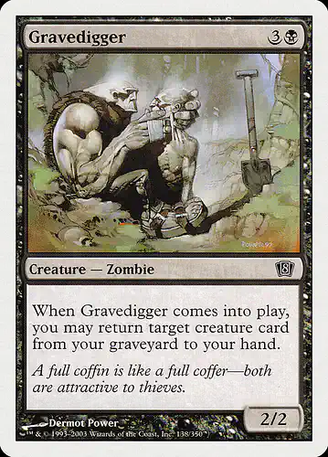 Gravedigger - 8ed Spoiler