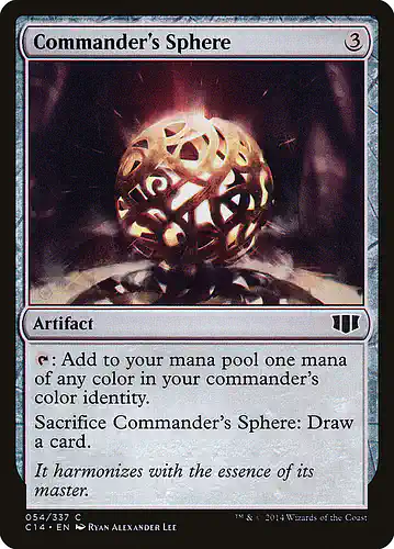 Commander's Sphere - c14 Spoiler