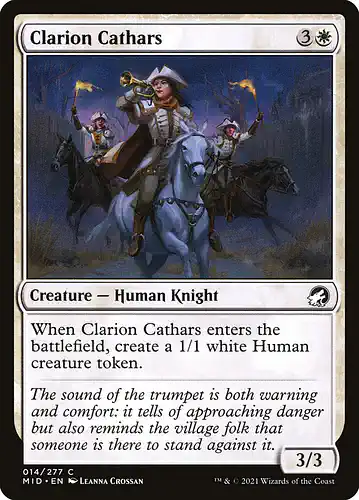 Clarion Cathars - mid Spoiler