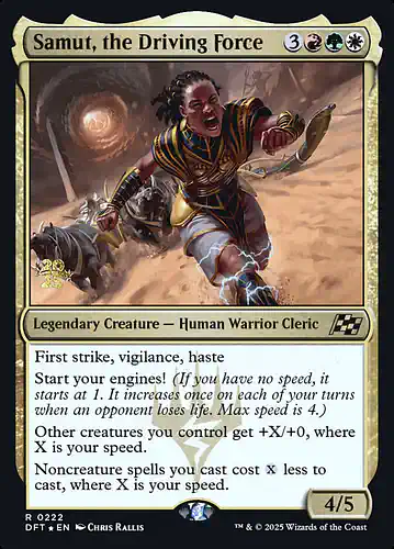 Samut, the Driving Force - dft Spoiler