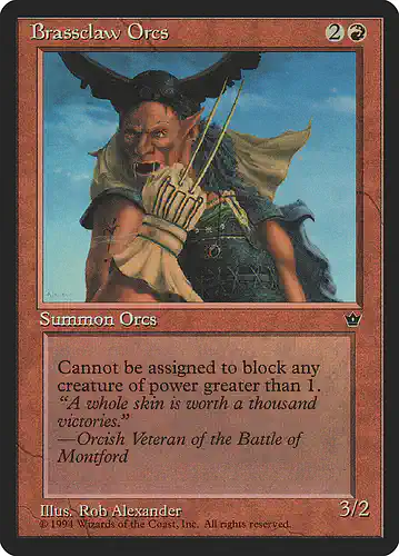 Brassclaw Orcs - fem Spoiler