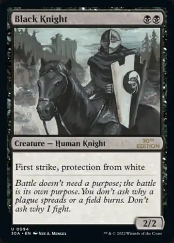 Black Knight - 30a Spoiler