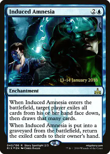 Induced Amnesia - rix Spoiler