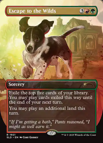 Escape to the Wilds - sld Spoiler