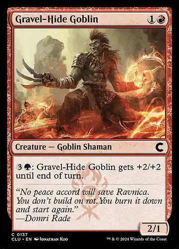 Gravel-Hide Goblin - clu Spoiler