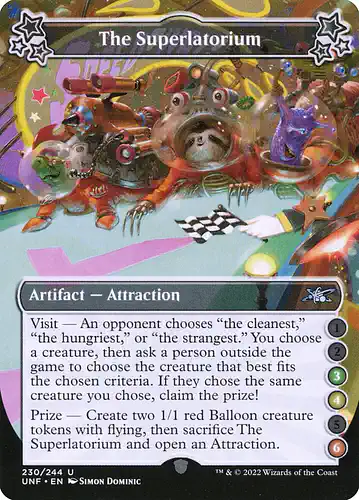 The Superlatorium - unf Spoiler