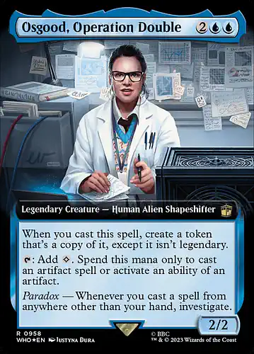 Osgood, Operation Double - who Spoiler
