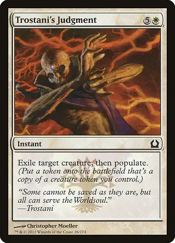 Trostani's Judgment - rtr Spoiler