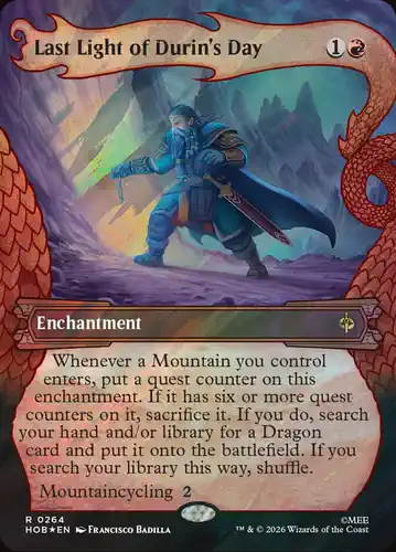 Last Light of Durin's Day - hob Spoiler