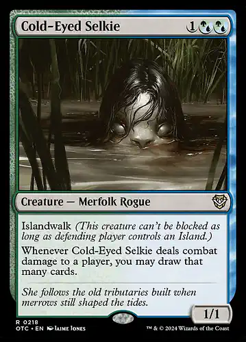 Cold-Eyed Selkie - otc Spoiler