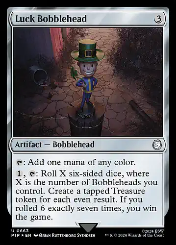 Luck Bobblehead - pip Spoiler