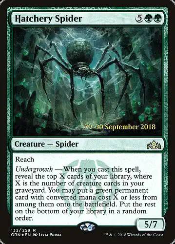 Hatchery Spider - grn Spoiler