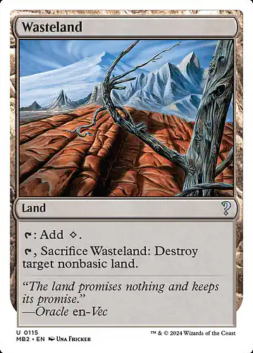 Wasteland - mb2 Spoiler