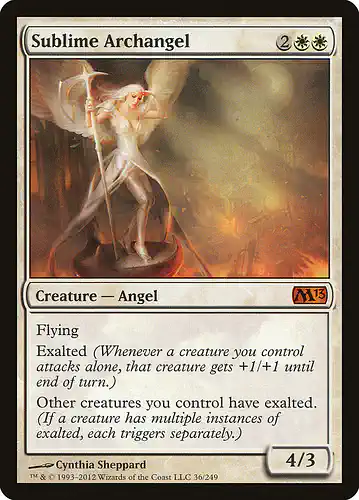 Sublime Archangel - m13 Spoiler
