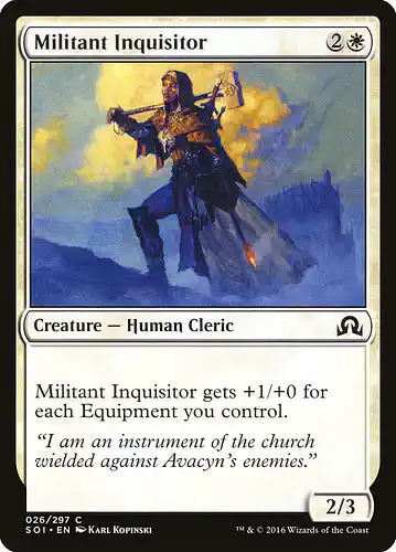 Militant Inquisitor - soi Spoiler
