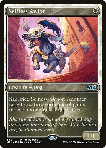 Selfless Savior - m21 Spoiler