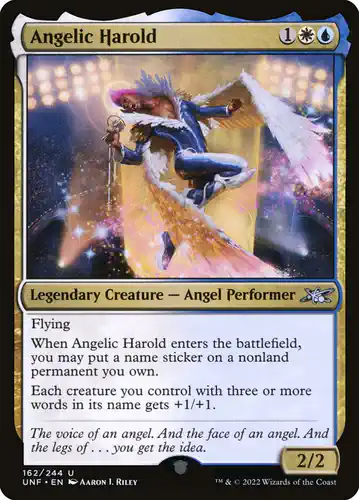 Angelic Harold - unf Spoiler