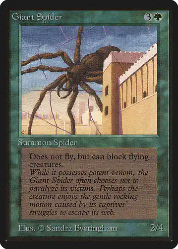 Giant Spider - leb Spoiler