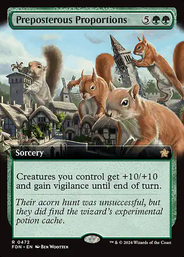 Preposterous Proportions - fdn Spoiler