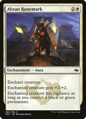 Abzan Runemark - frf Spoiler