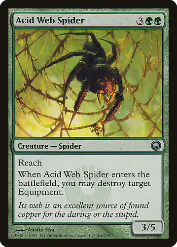 Acid Web Spider - som Spoiler