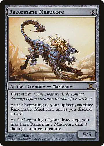 Razormane Masticore - 10e Spoiler