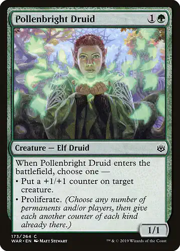 Pollenbright Druid - war Spoiler