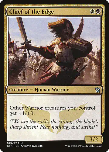 Chief of the Edge - ktk Spoiler