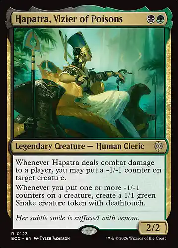 Hapatra, Vizier of Poisons - ecc Spoiler