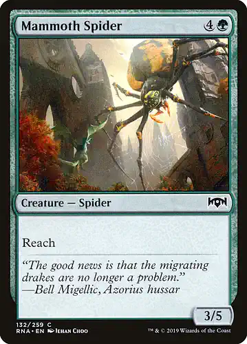 Mammoth Spider - rna Spoiler