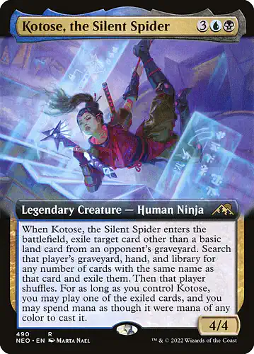 Kotose, the Silent Spider - neo Spoiler
