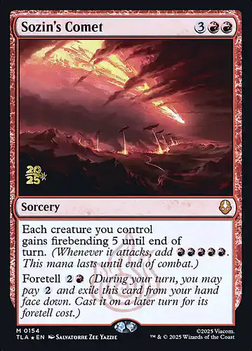 Sozin's Comet - tla Spoiler